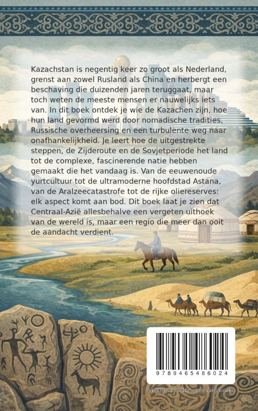 Achterkant van Alles over Kazachstan