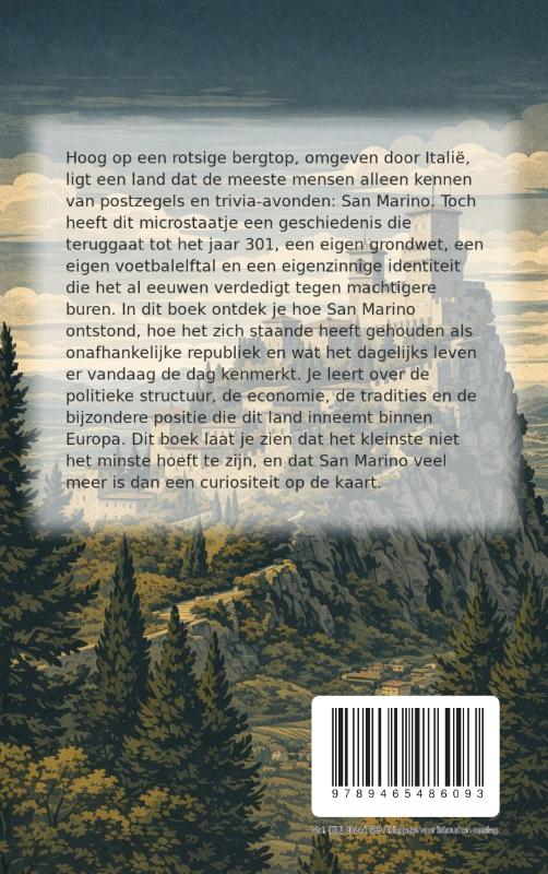 Achterkant van Alles over San Marino