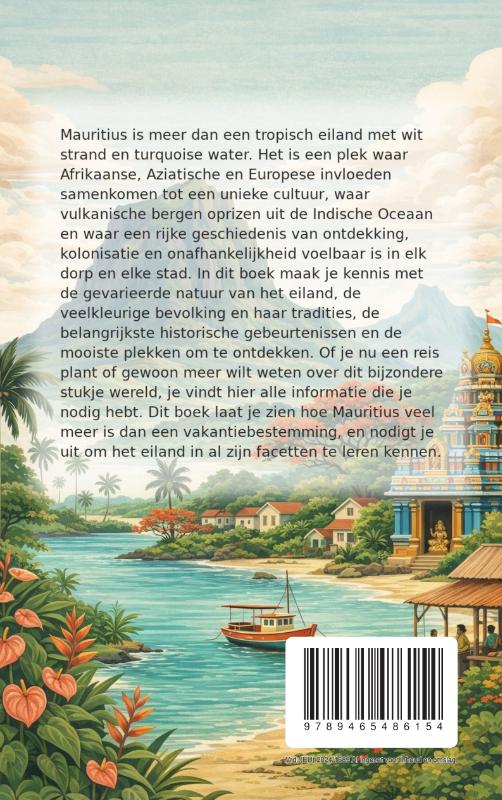 Achterkant van Alles over Mauritius