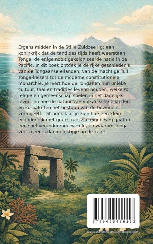 Achterkant van Alles over Tonga