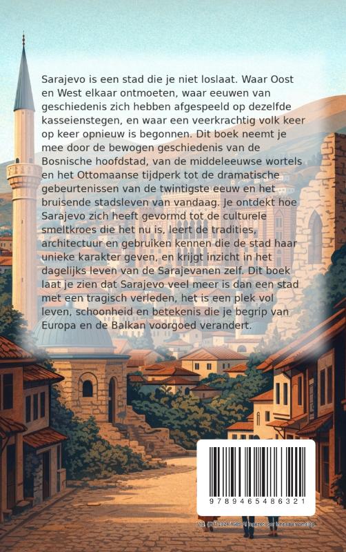 Achterkant van Alles over Sarajevo