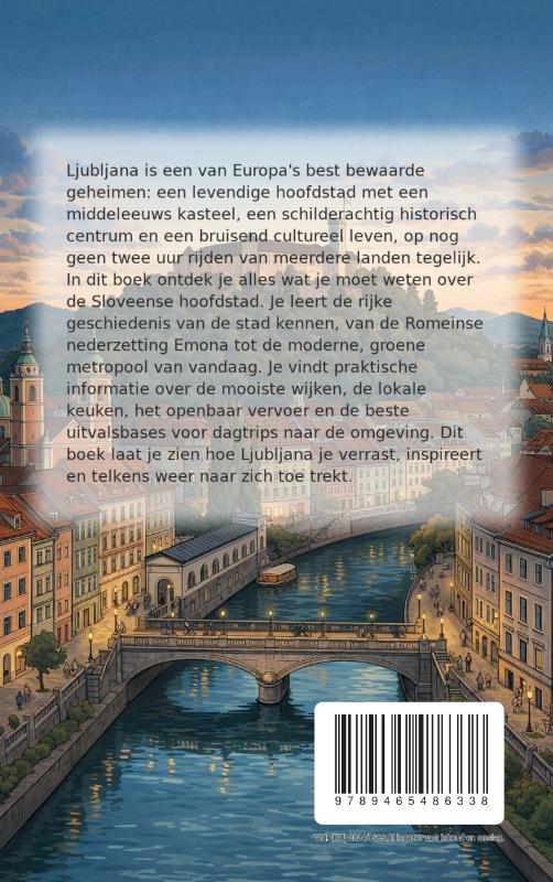 Achterkant van Alles over Ljubljana