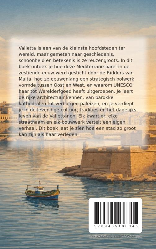 Achterkant van Alles over Valletta