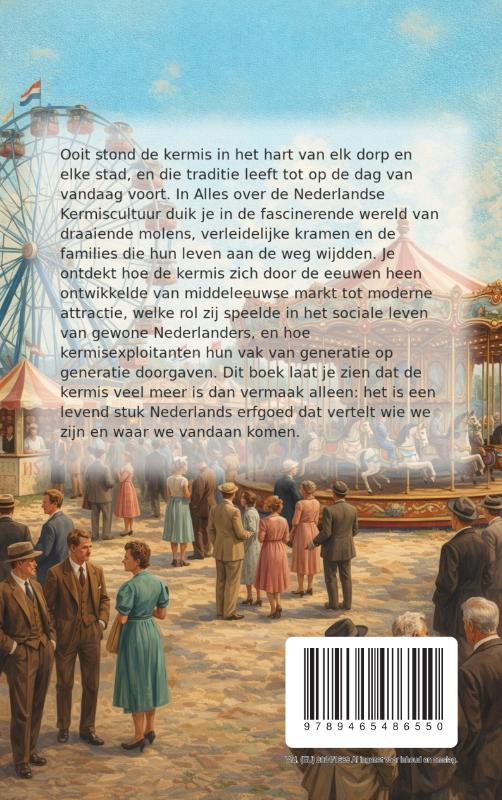 Achterkant van Alles over de Nederlandse Kermiscultuur