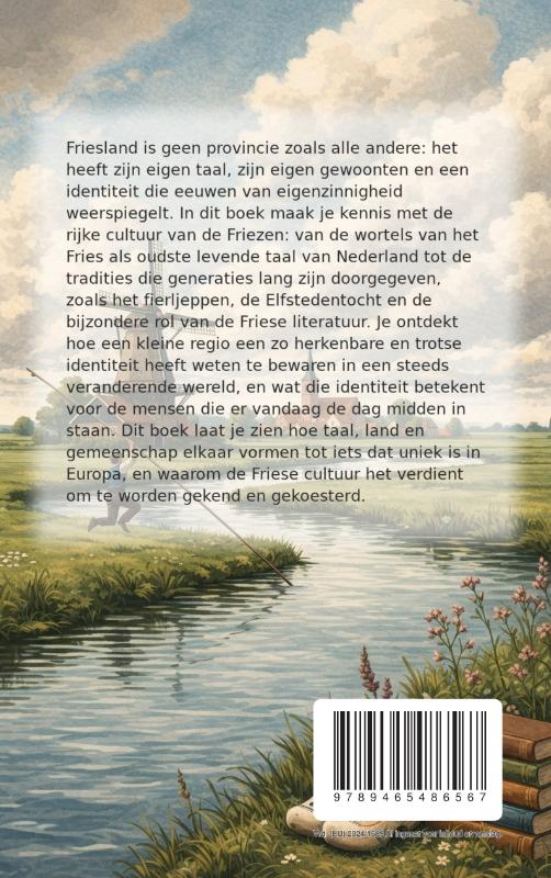 Achterkant van Alles over de Friese Cultuur
