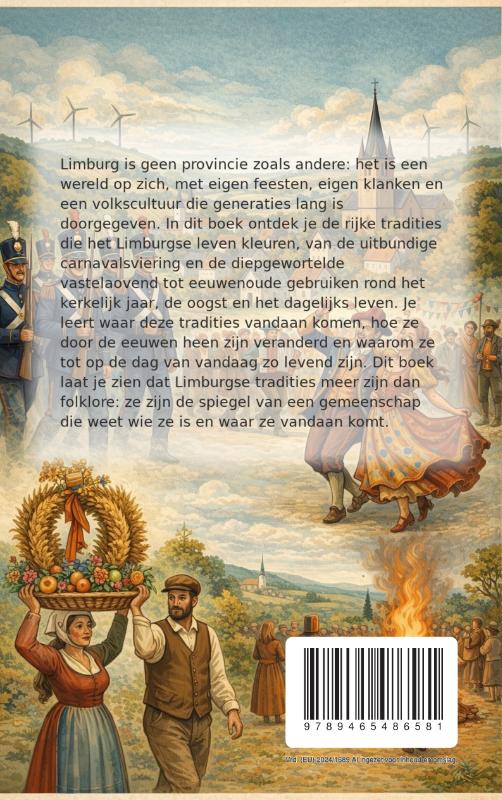 Achterkant van Alles over Limburgse Tradities