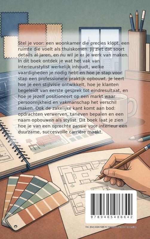 Achterkant van Hoe Word Je een Interieurstylist