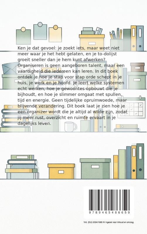 Achterkant van Hoe Word Je een Organizer