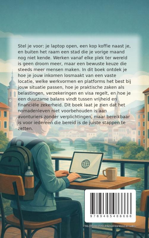 Achterkant van Hoe Word Je een Digitale Nomad
