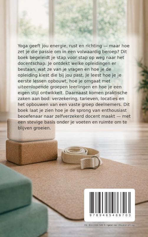 Achterkant van Hoe Word Je een Yoga-docent