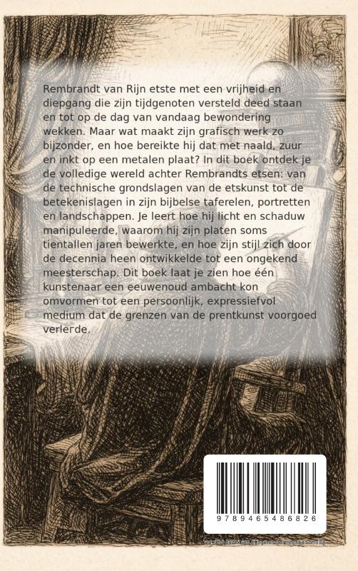 Achterkant van Alles over Rembrandts Etsen