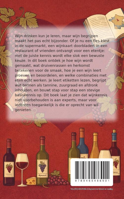 Achterkant van Wijnkennis voor Thuis