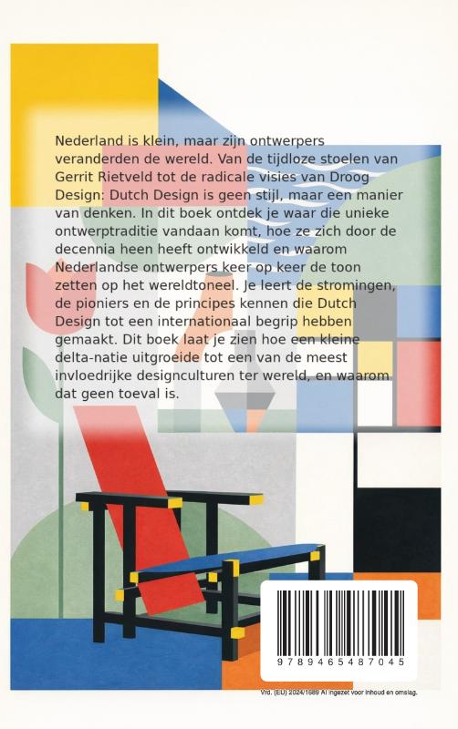 Achterkant van Alles over Dutch Design