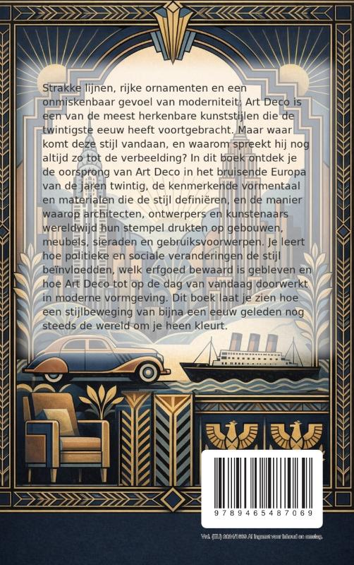 Achterkant van Alles over Art Deco