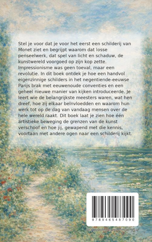 Achterkant van Alles over Impressionisme