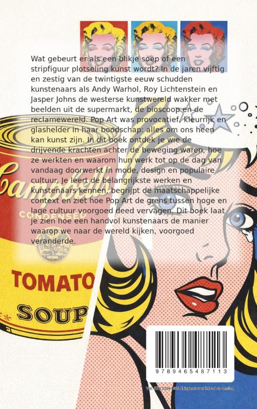Achterkant van Alles over Pop Art