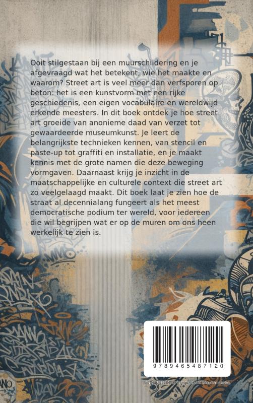 Achterkant van Alles over Street Art als Kunstvorm