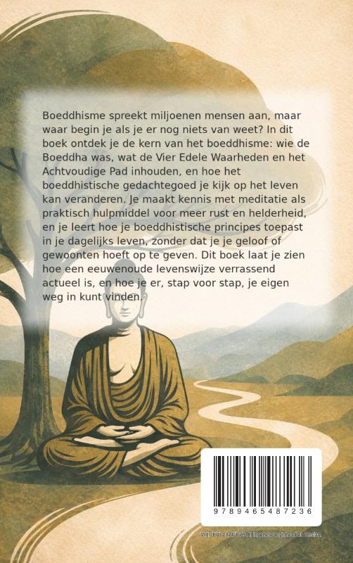 Achterkant van Alles over het Boeddhisme voor Beginners