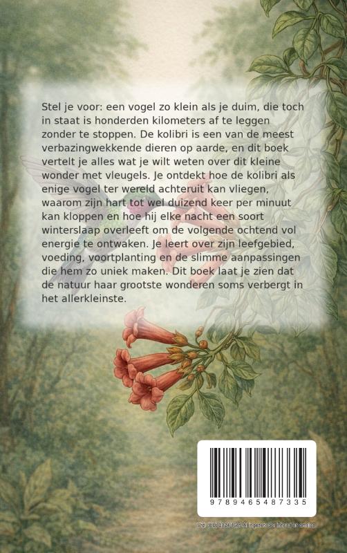 Achterkant van Alles over de Kolibri
