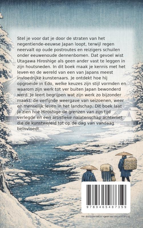 Achterkant van Alles over Hiroshige