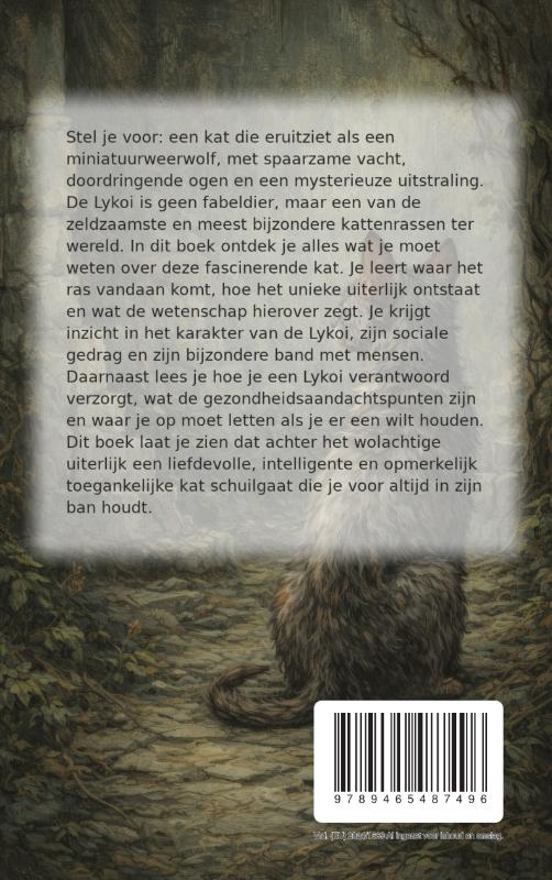 Achterkant van Alles over de Lykoi