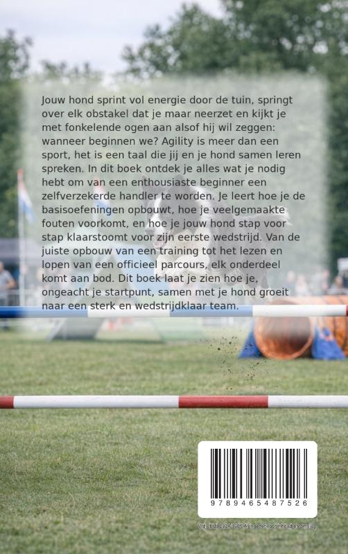 Achterkant van Alles over Hondenagility