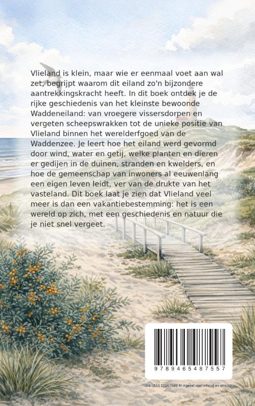 Achterkant van Alles over Vlieland