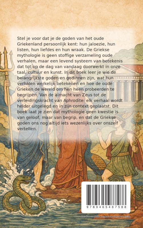 Achterkant van De Griekse Goden Begrijpelijk Gemaakt