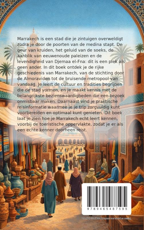 Achterkant van Alles over Marrakech