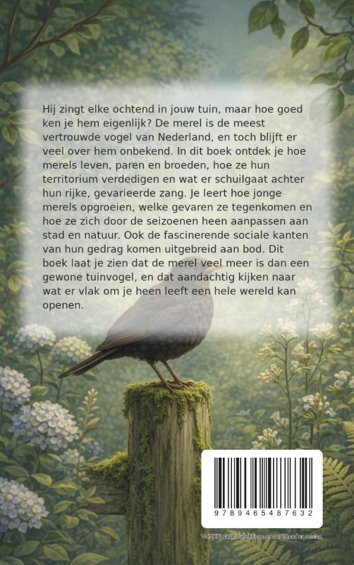 Achterkant van Alles over Merels