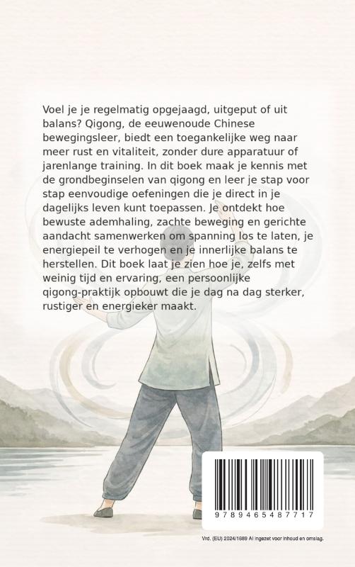 Achterkant van Starten met Qigong