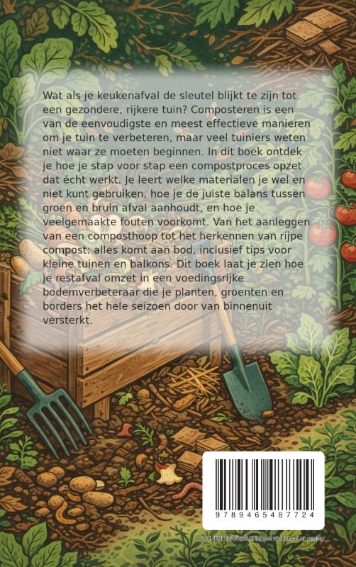 Achterkant van Alles over Zelf Compost Maken
