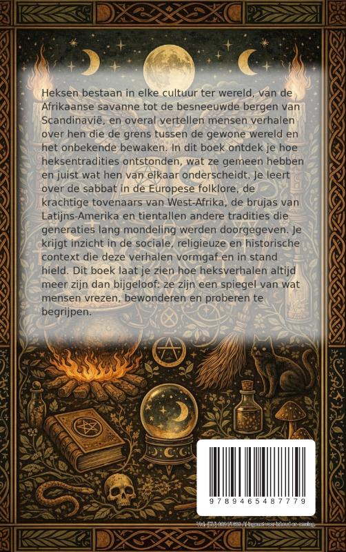 Achterkant van Alles over Heksenverhalen Wereldwijd