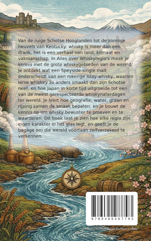 Achterkant van Alles over Whiskyregio's