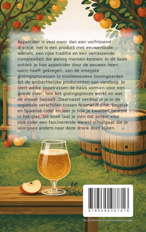 Achterkant van Alles over Appelcider
