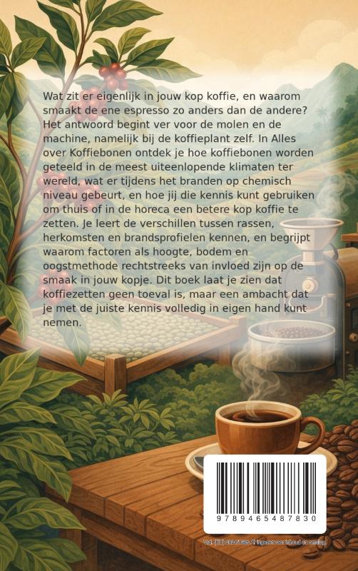 Achterkant van Alles over Koffiebonen