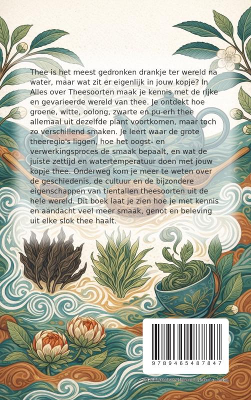 Achterkant van Alles over Theesoorten
