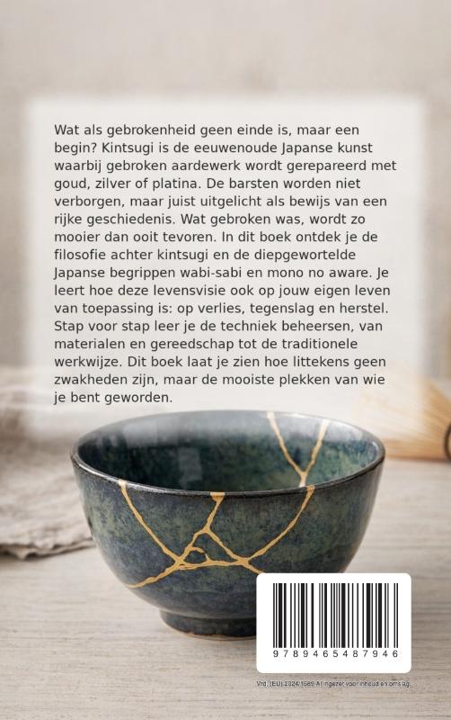 Achterkant van Alles over Kintsugi