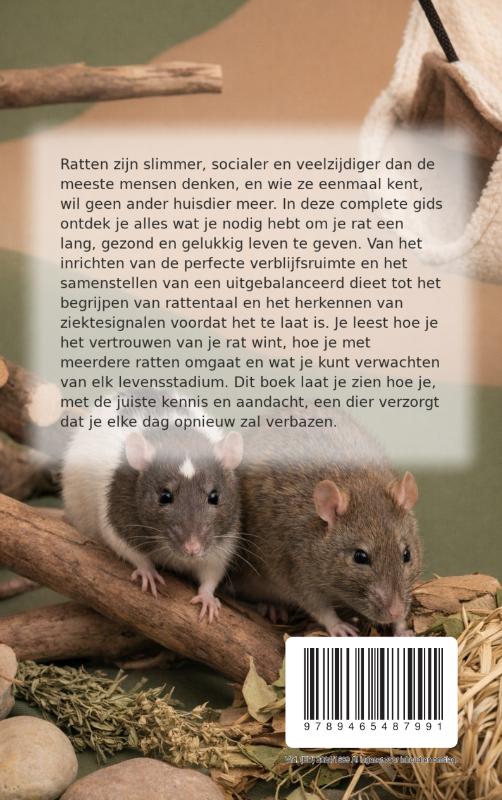 Achterkant van Alles over Ratten als Huisdier