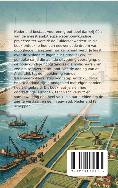Achterkant van Alles over de Zuiderzeewerken