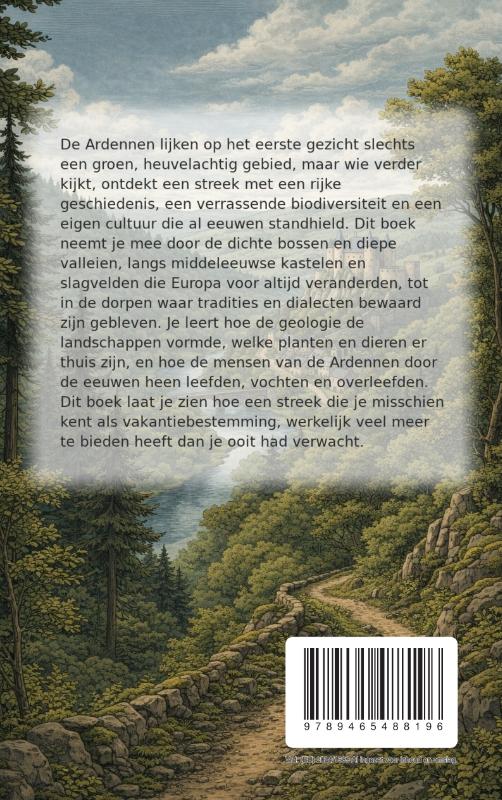 Achterkant van Alles over de Ardennen