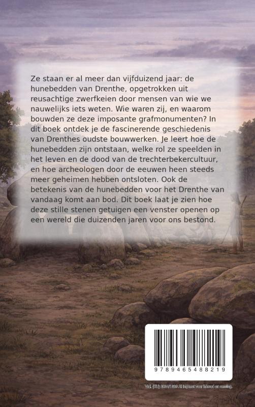 Achterkant van Hunebedden in Drenthe