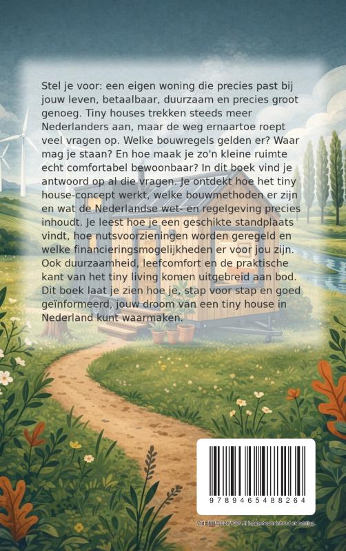 Achterkant van Alles over Tiny Houses in Nederland