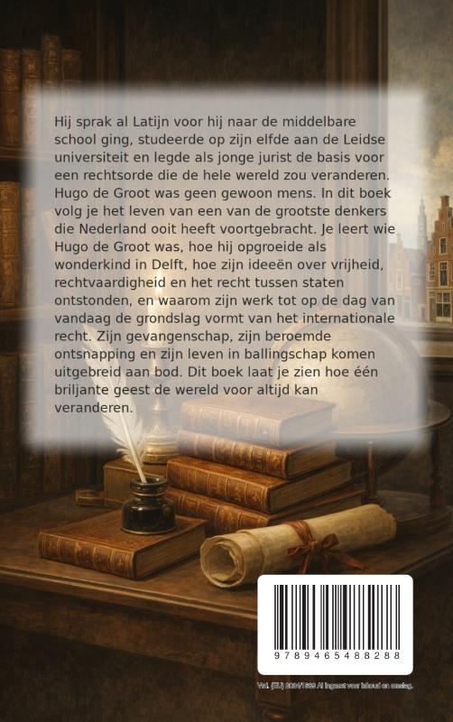 Achterkant van Alles over Hugo de Groot