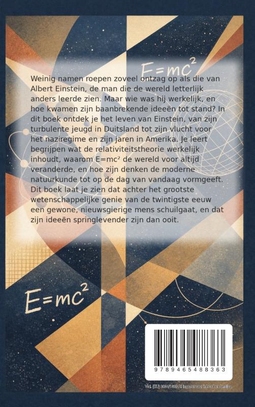 Achterkant van Alles over Albert Einstein