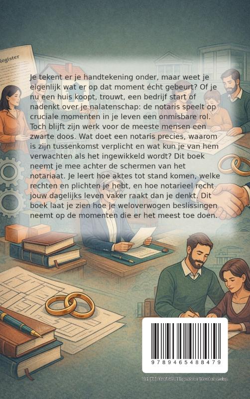 Achterkant van Achter de Schermen bij een Notaris