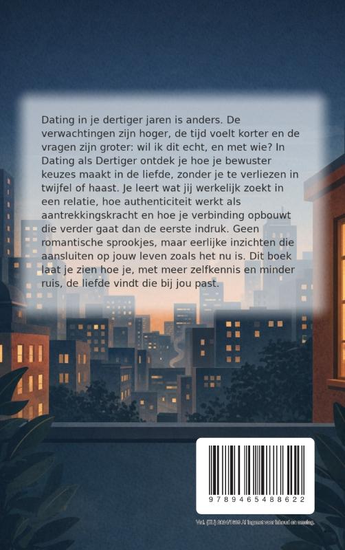 Achterkant van Dating als Dertiger
