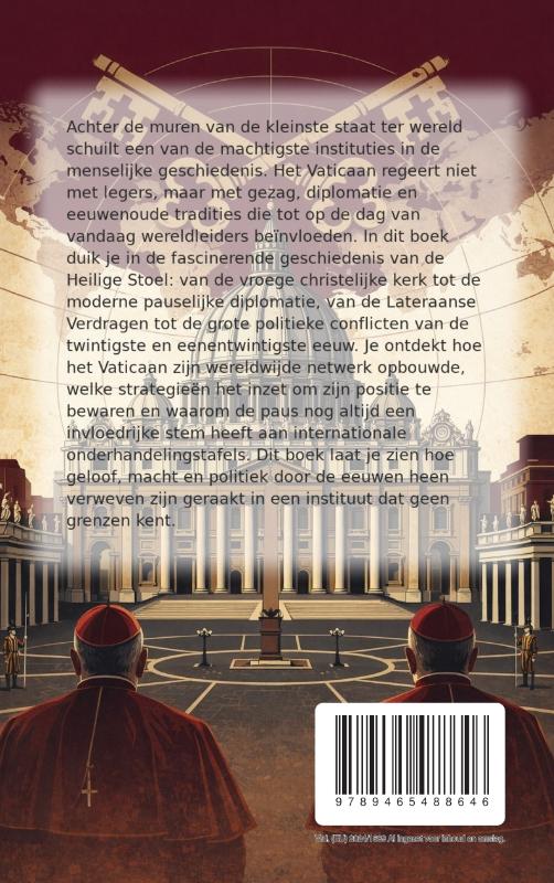 Achterkant van De Macht van het Vaticaan