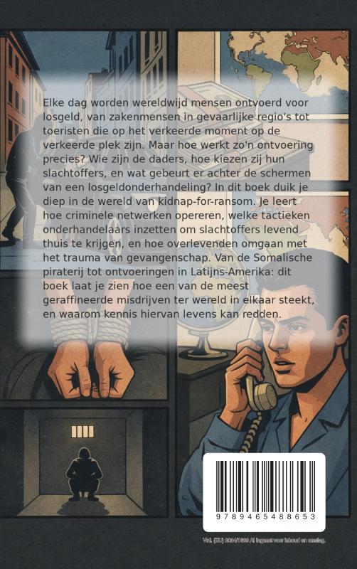 Achterkant van Ontvoeringen voor Losgeld