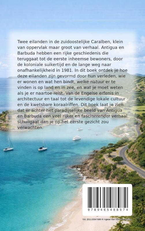 Achterkant van Alles over Antigua en Barbuda